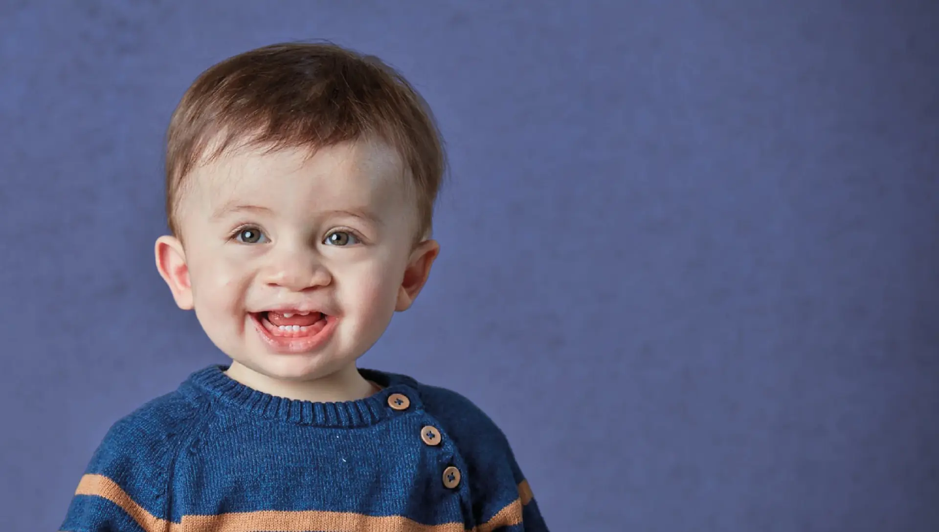 Paciente de la Fundación Gantz sonriendo